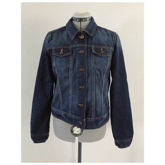 Gap 1969 Stretch Icon Denim Jacket Sz M - Picture 1 of 7